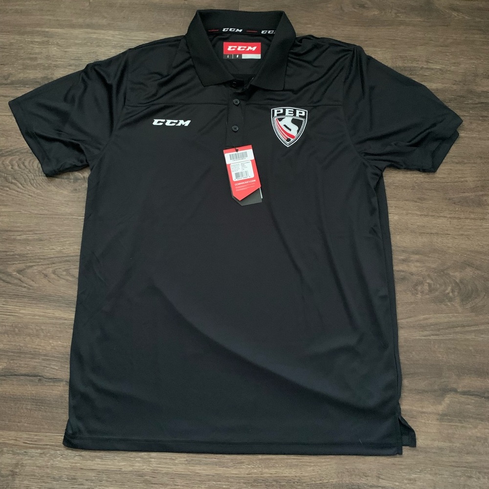 ❗️CCM Hockey Power Edge Pro Golf Polo L ❗️